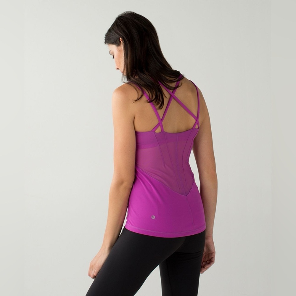 Lululemon Exquisite Tank size 6 
Ultra Violet - Picture 4 of 11
